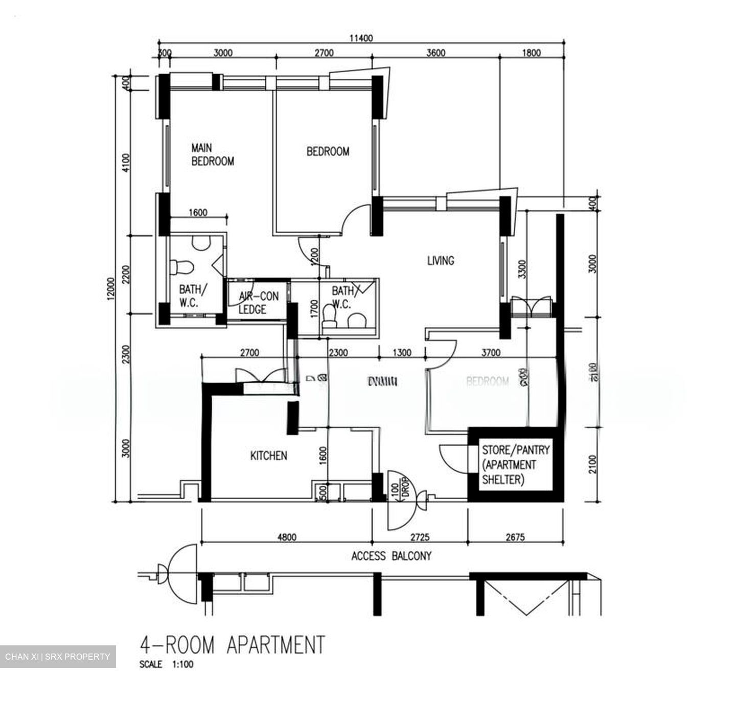 Blk 657A Jurong West Street 65 (Jurong West), HDB 4 Rooms #539265451